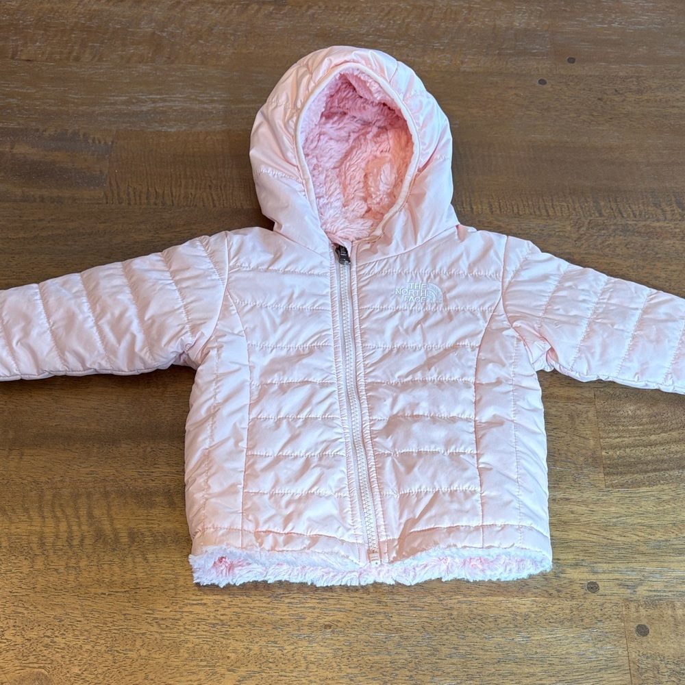 The North Face Blush Minky-Fleece-Lined Quilted Coat